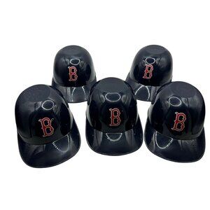 Boston Red Sox 8 Oz Mini Baseball Helmet 5 Snack Bowls MLB Rawlings Ice Cream